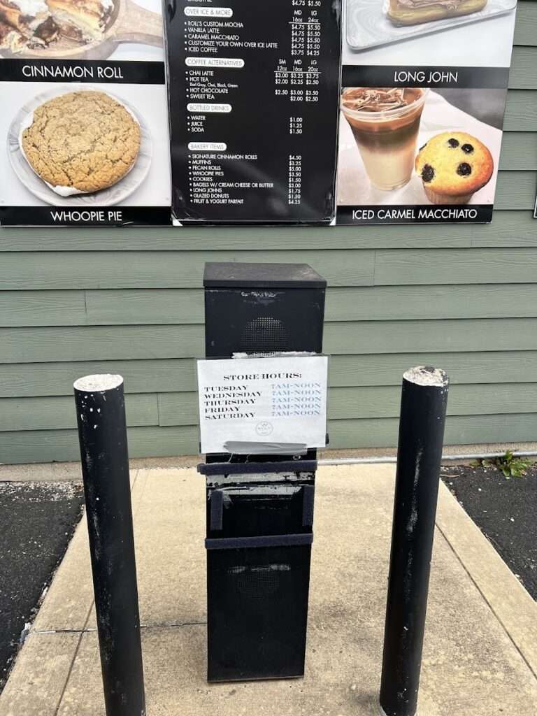 Rolls By The Pound – Coffee and Treats menu 4